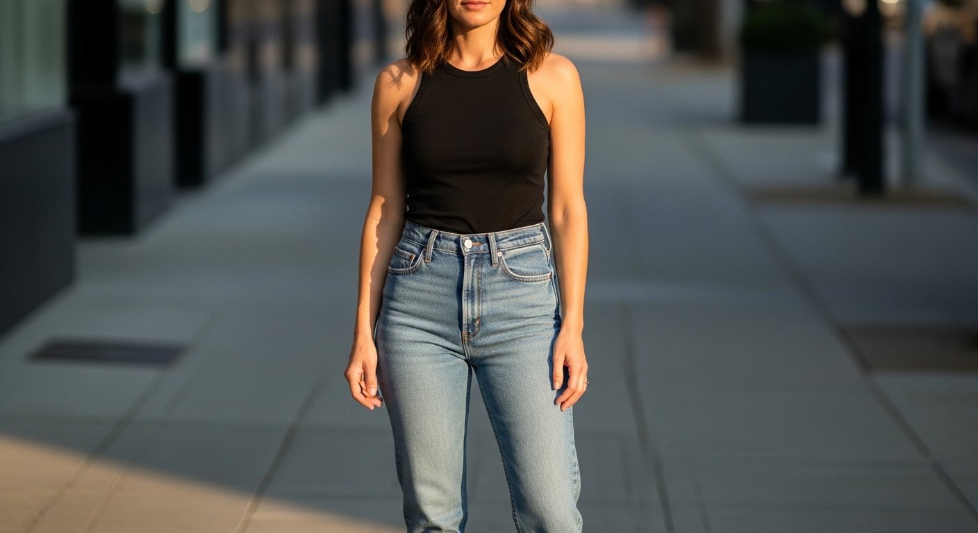 15 Black Tank Top Outfits for Women To Wear