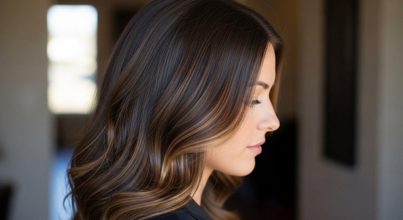 13 Caramel Highlights On Dark Hair To Try
