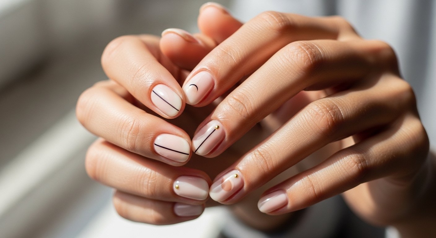 9 Simple Short Nail Art For Your Next Mani