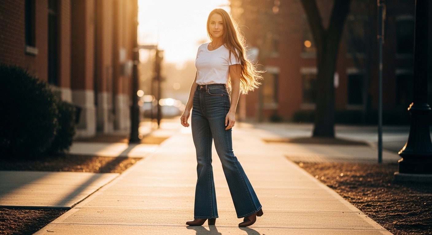 15 Bell Bottom Jeans Outfits For Women To Wear