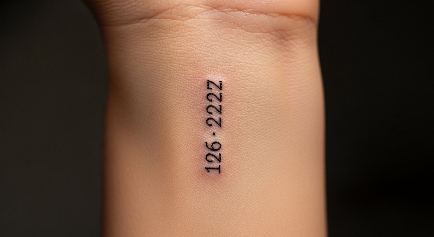 15 Fine Line Date Tattoo Ideas To Save